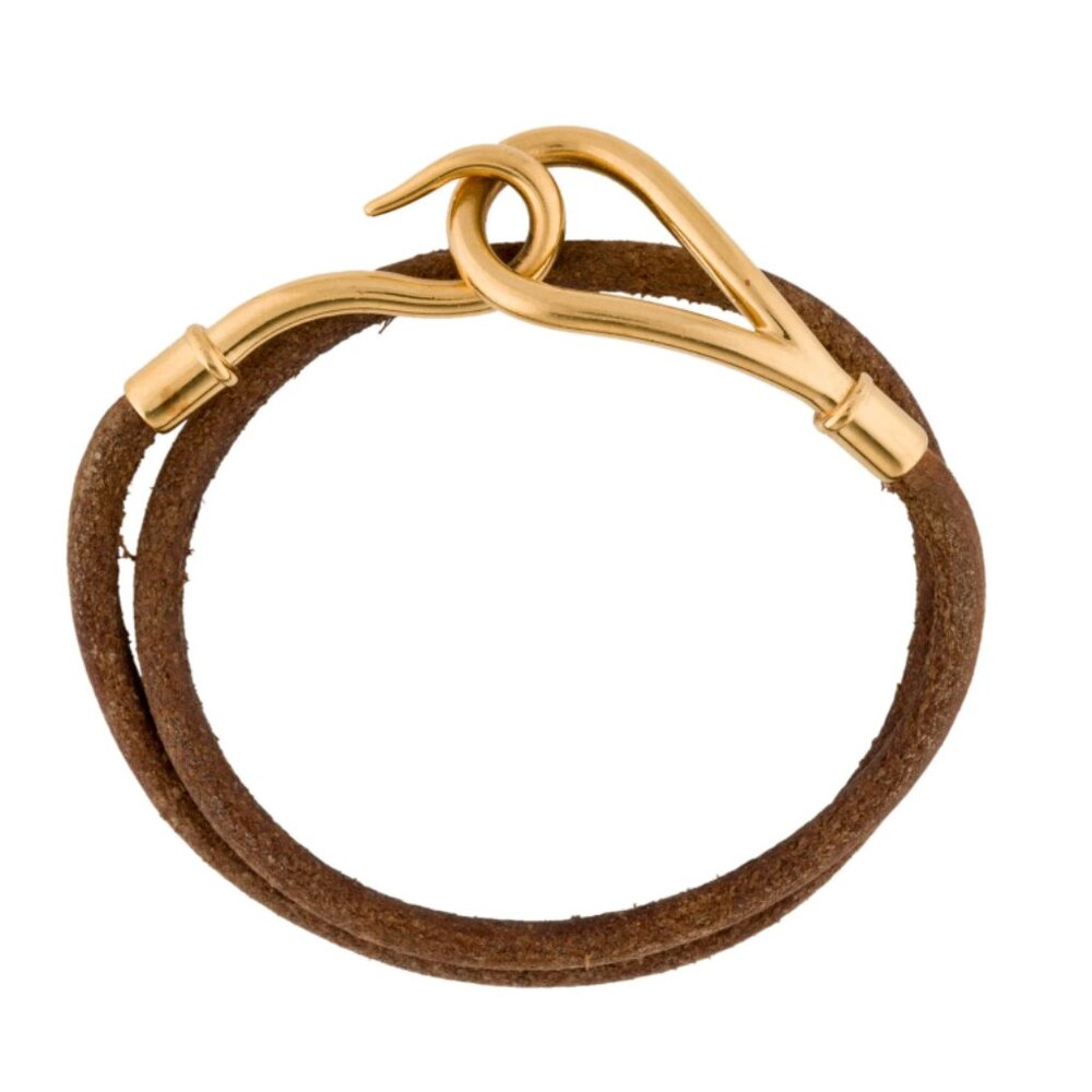 Hermès Jumbo Hook Double Tour Bracelet SALE